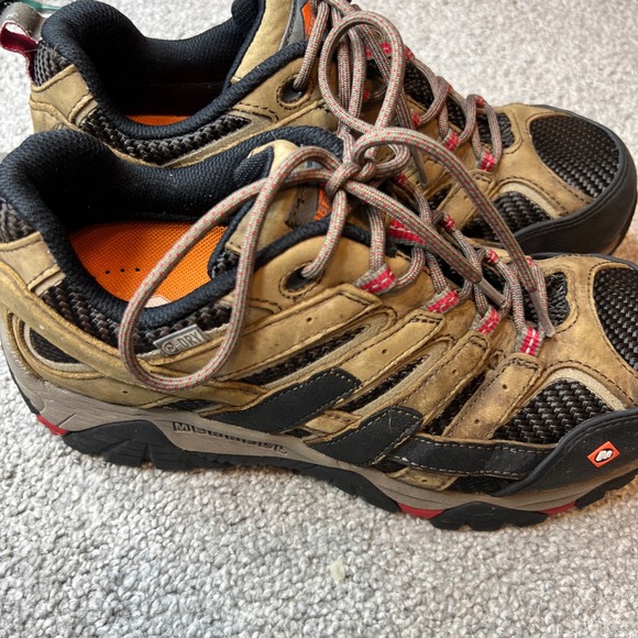 Merrell boots mens 8.5 brown Moab vent 2‎ Waterproof Hiking outdoor gorpcore main image 6